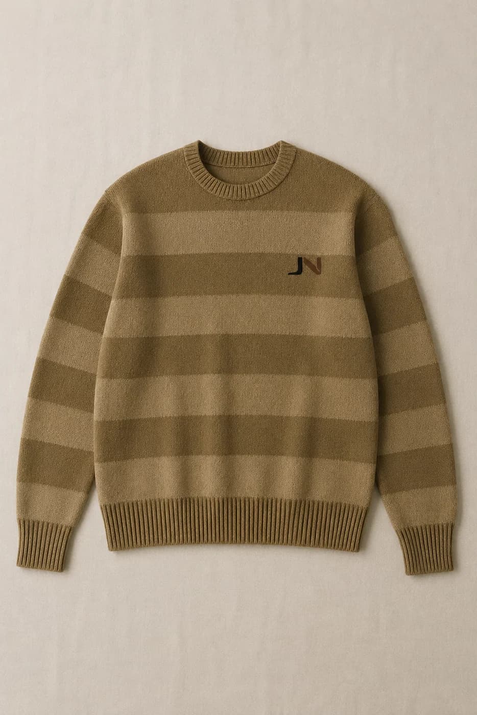 Relaxed Fit Stripe knitted jumper from the Knitwear edit.