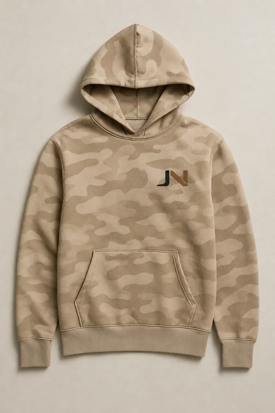 Loose Fit Camo Print hoodie from the Hoodies & Sweatshirts edit.