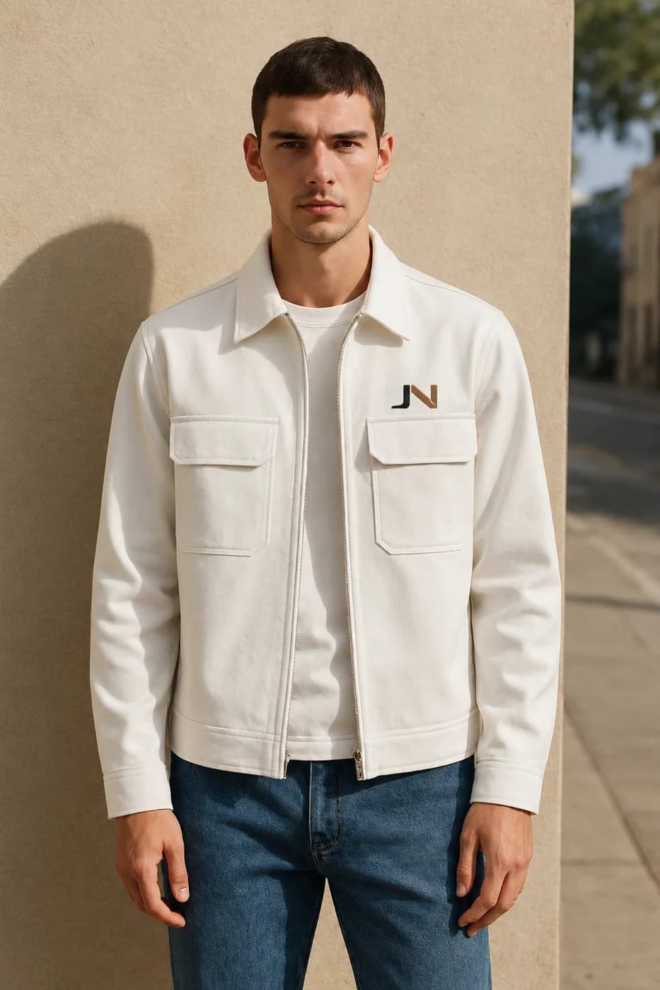 Oversized Washed jacket from the Jackets & Coats edit.