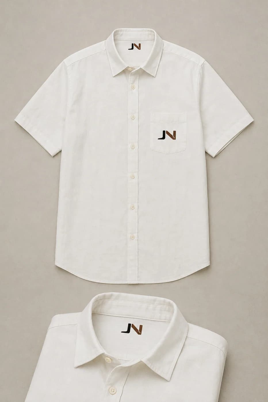 Oversized Washed linen shirt from the Linen edit.
