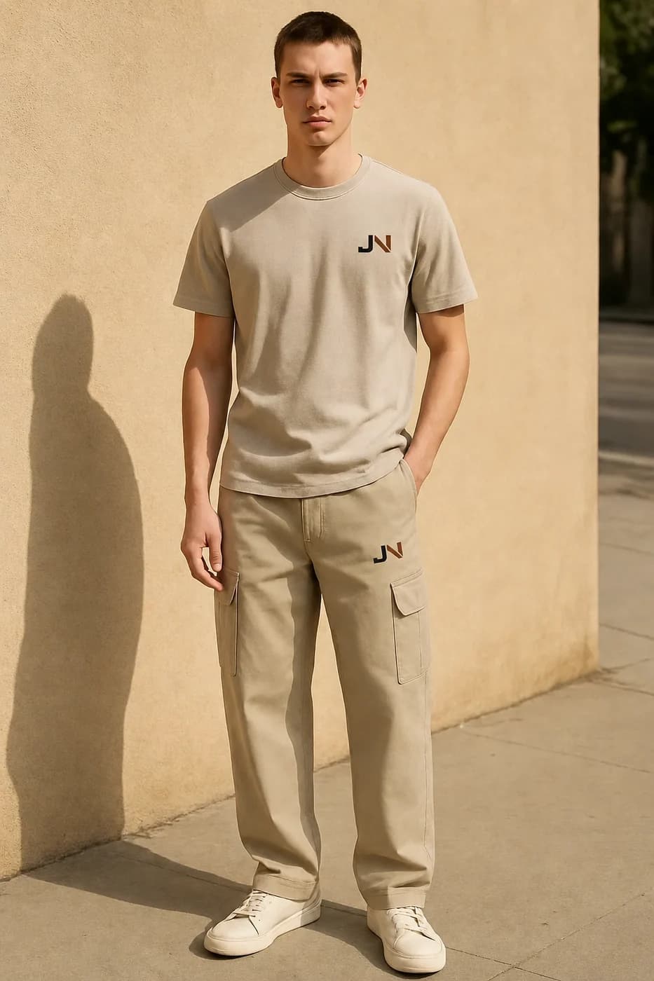 Regular Fit Washed cargo trouser from the Trousers & Cargos edit.