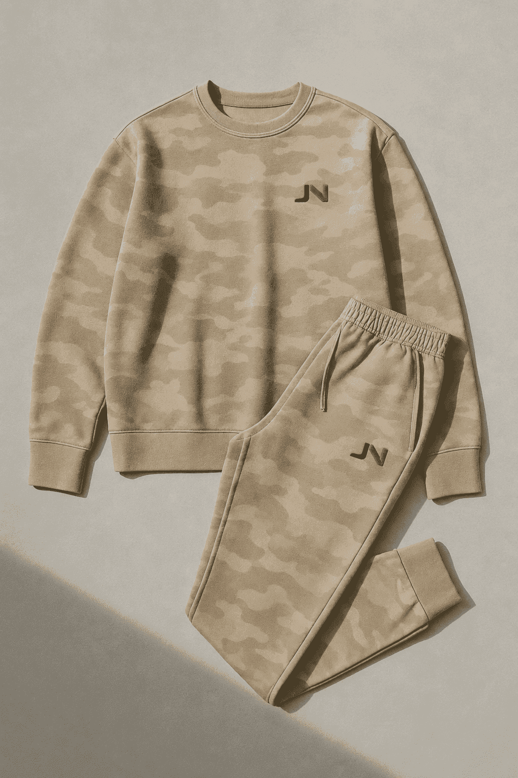 Loose Fit Camo Print loungewear set from the Loungewear edit.